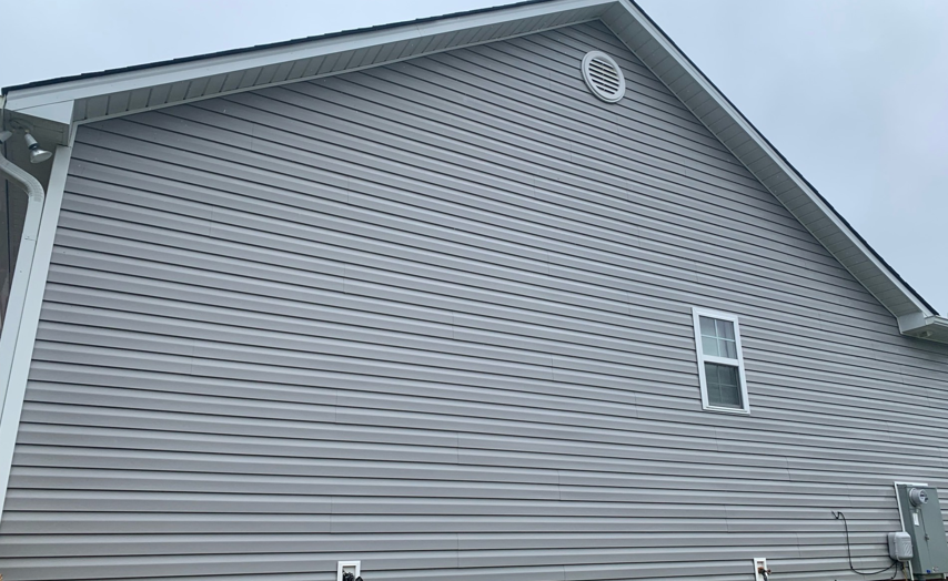 House siding after